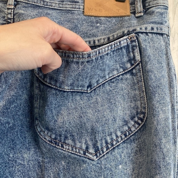 NWT Points West Mens Light Acid Wash Jeans | size 38 - Picture 9 of 13